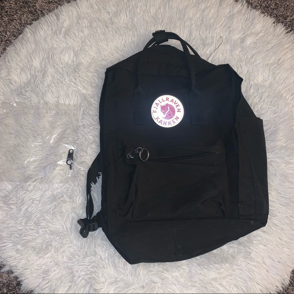 Fjallraven Kanken Mini Black Backpack